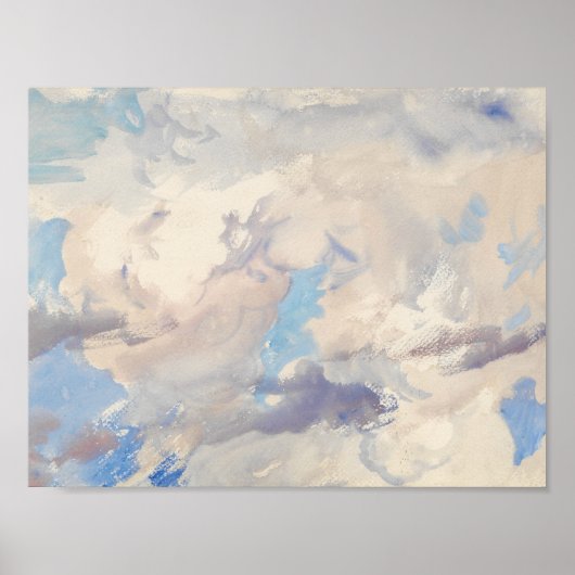 John Singer Sargent - Sky Poster (Voorkant)