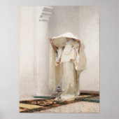 John Singer Sargent Smoke of Ambergris Painting Poster (Voorkant)