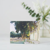 John Singer Sargent - Spaans Midday, Aranjuez Briefkaart (Staand voorkant)