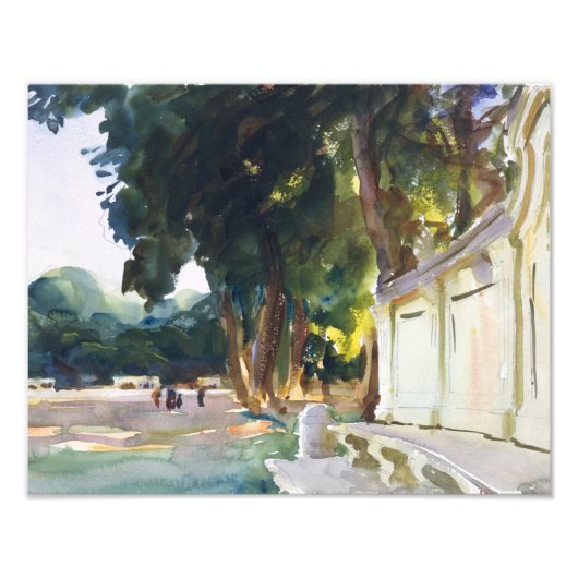 John Singer Sargent - Spaans Midday, Aranjuez Foto Afdruk (Voorkant)