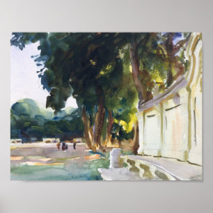 John Singer Sargent - Spaans Midday, Aranjuez Poster
