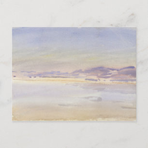 John Singer Sargent - Sunset at Zee Briefkaart