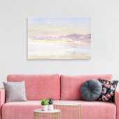 John Singer Sargent - Sunset at Zee Canvas Afdruk (Insitu (Woonkamer))
