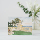 John Singer Sargent - Terrace, Vizcaya Briefkaart (Staand voorkant)