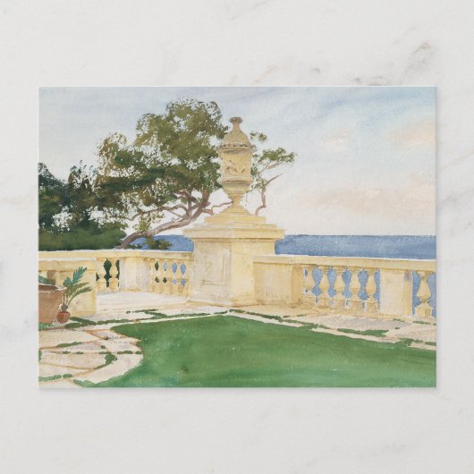 John Singer Sargent - Terrace, Vizcaya Briefkaart (Voorkant)