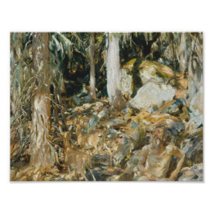 John Singer Sargent - The Hermit Foto Afdruk