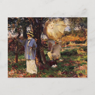 John Singer Sargent-The Sketchers Briefkaart