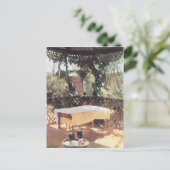 John Singer Sargent - Twee wijnglazen Briefkaart (Staand voorkant)