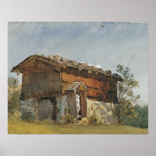 John Singer Sargent - Tyrolean Shrine Poster (Voorkant)