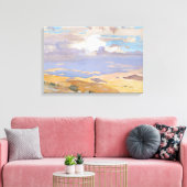 John Singer Sargent - uit Jerusalem Canvas Afdruk (Insitu (Woonkamer))