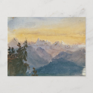 John Singer Sargent - Uitzicht van Mount Pilatus Briefkaart