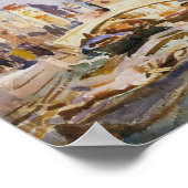 John Singer Sargent - Venetiaans kanaal Poster (Hoek)