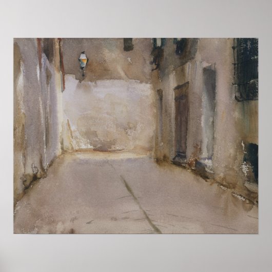 John Singer Sargent - Venice Poster (Voorkant)