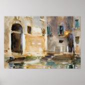 John Singer Sargent - Venice Poster (Voorkant)