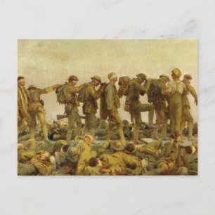 John Singer Sargent - Vergast Briefkaart