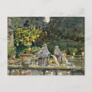 John Singer Sargent - Villa di Marlia, Lucca Briefkaart