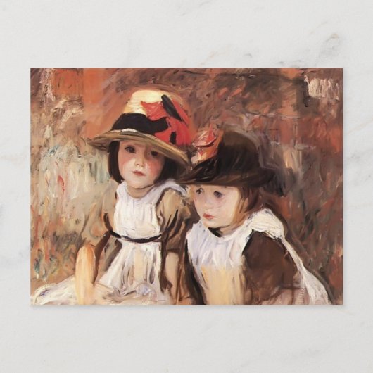 John Singer Sargent-Village Children Briefkaart (Voorkant)