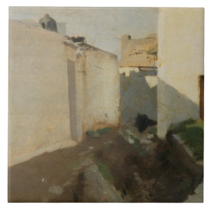 John Singer Sargent - White Walls in Sunlight Tegeltje