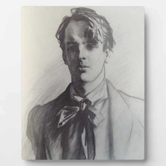 John Singer Sargent: William Butler Yeats Fotoplaat (Voorkant)