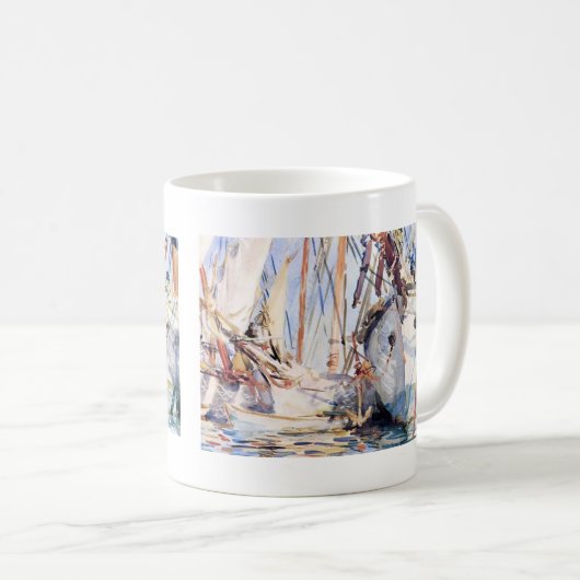 John Singer Sargent: Witte schepen Koffiemok (Voorkant rechts)
