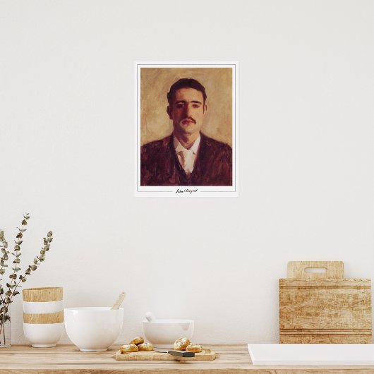 John Singer Sargent Zedign Art Poster #107-2 (Keuken)