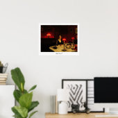 John Singer Sargent Zedign Art Poster #110 (Thuiskantoor)