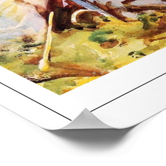 John Singer Sargent Zedign Art Poster #113-2 (Hoek)