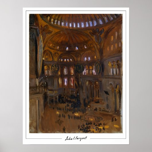 John Singer Sargent Zedign Art Poster #115 (Voorkant)