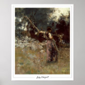 John Singer Sargent Zedign Art Poster #12-2 (Voorkant)