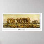 John Singer Sargent Zedign Art Poster #15-2 (Voorkant)