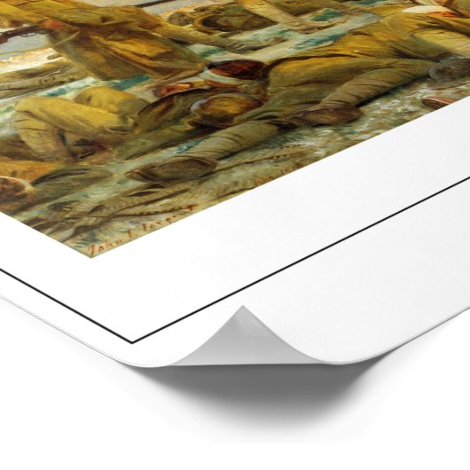 John Singer Sargent Zedign Art Poster #15-2 (Hoek)