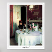 John Singer Sargent Zedign Art Poster #160 (Voorkant)