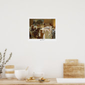 John Singer Sargent Zedign Art Poster #17 (Keuken)