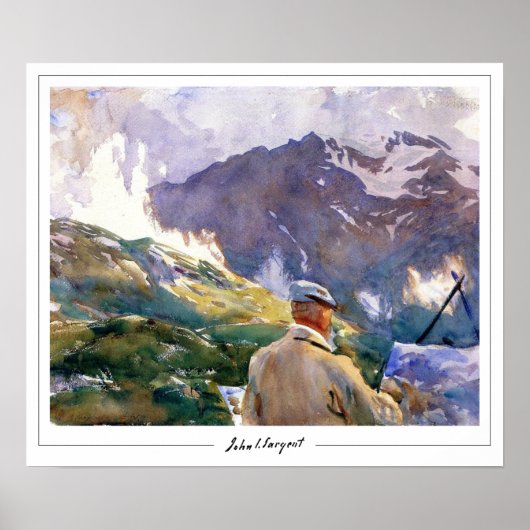 John Singer Sargent Zedign Art Poster #174-2 (Voorkant)