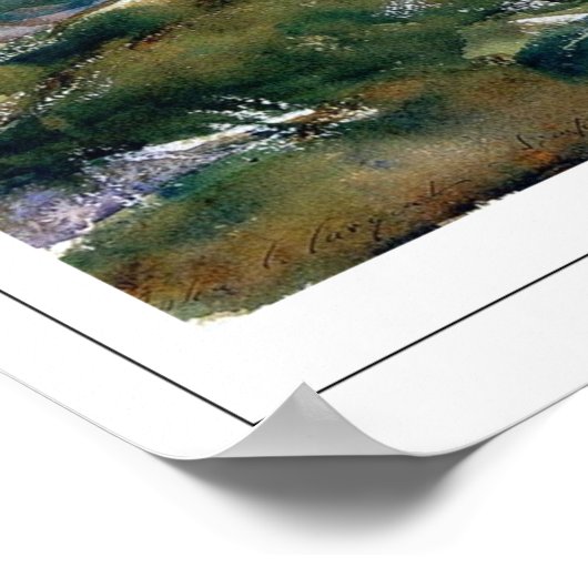 John Singer Sargent Zedign Art Poster #174-2 (Hoek)