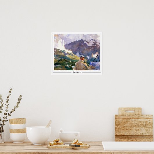 John Singer Sargent Zedign Art Poster #174-2 (Keuken)