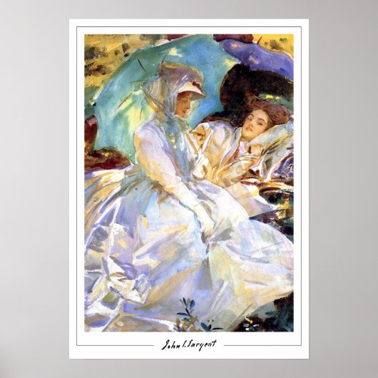 John Singer Sargent Zedign Art Poster #178 (Voorkant)