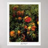 John Singer Sargent Zedign Art Poster #186-2 (Voorkant)