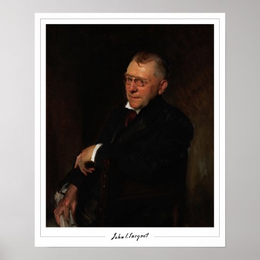 John Singer Sargent Zedign Art Poster #19 (Voorkant)