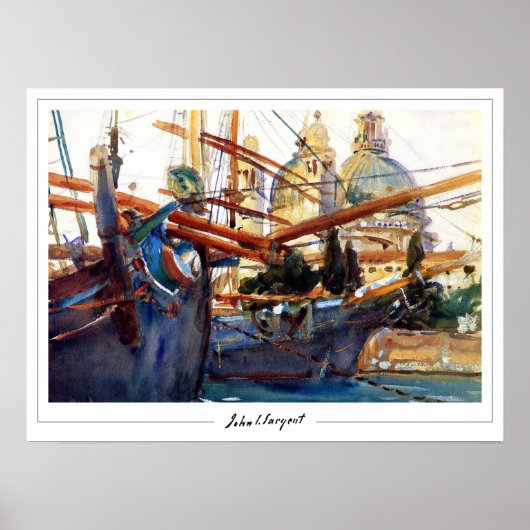 John Singer Sargent Zedign Art Poster #200 (Voorkant)