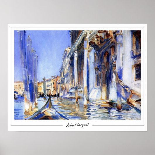 John Singer Sargent Zedign Art Poster #288 (Voorkant)