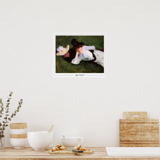 John Singer Sargent Zedign Art Poster #31 (Keuken)