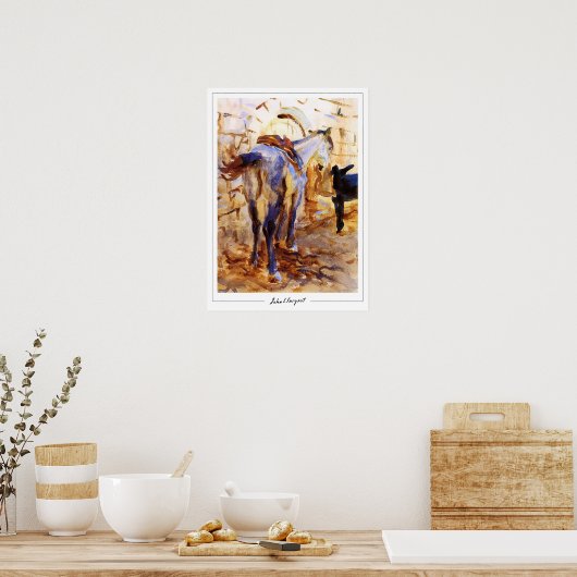 John Singer Sargent Zedign Art Poster #339 (Keuken)