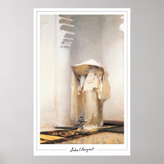 John Singer Sargent Zedign Art Poster #367 (Voorkant)