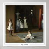 John Singer Sargent Zedign Art Poster #37-2 (Voorkant)