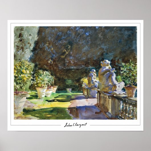 John Singer Sargent Zedign Art Poster #3-2 (Voorkant)