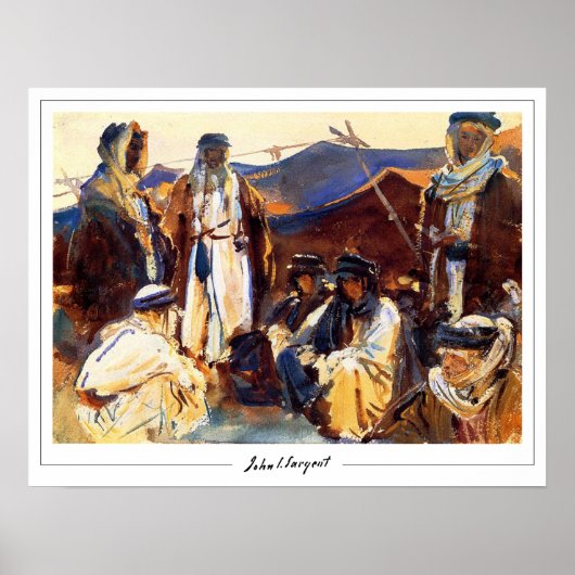 John Singer Sargent Zedign Art Poster #462-2 (Voorkant)