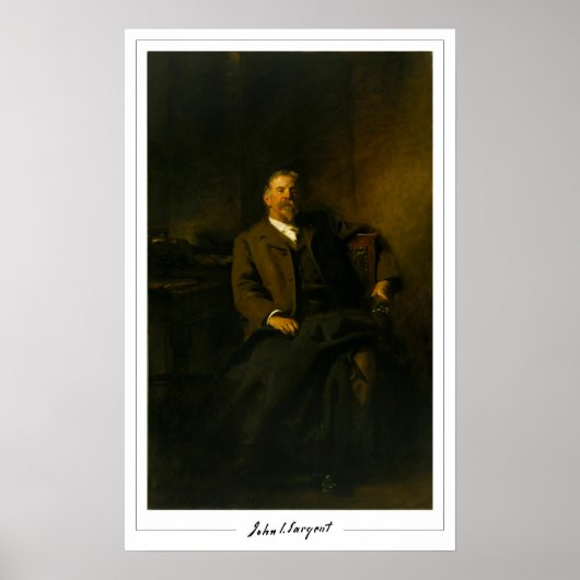 John Singer Sargent Zedign Art Poster #466-2 (Voorkant)