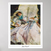 John Singer Sargent Zedign Art Poster #469 (Voorkant)