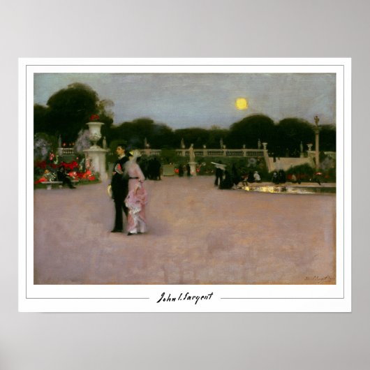 John Singer Sargent Zedign Art Poster #5-2 (Voorkant)